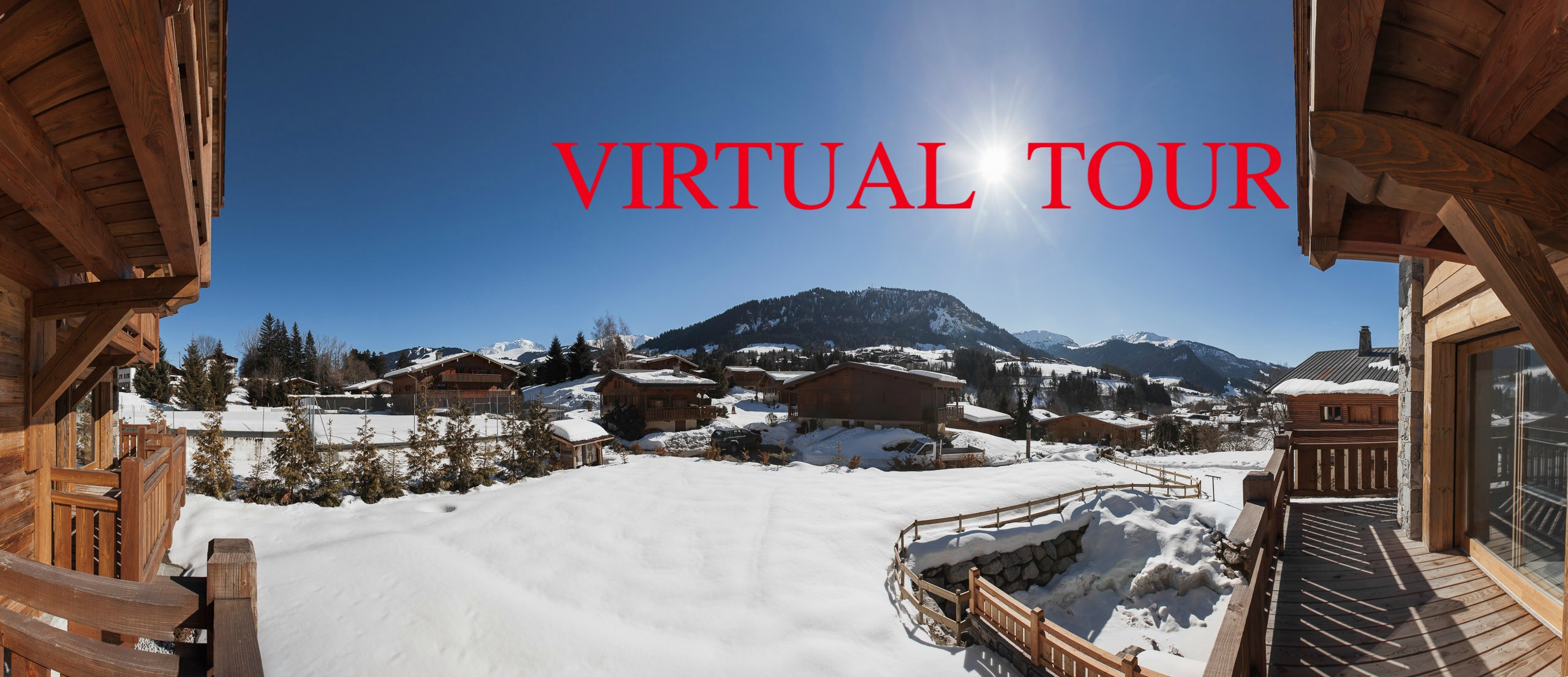 Holiday Chalet for rent at Megeve France Virtual tour