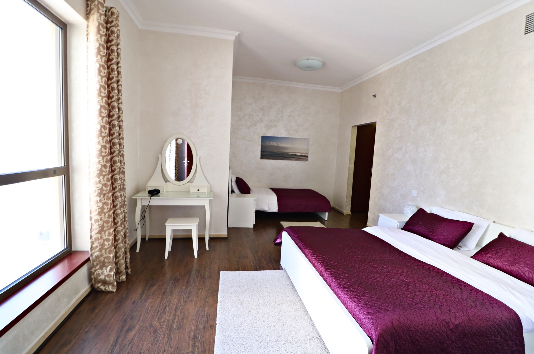 Master bedroom for short term rental at Shams JBR Dubai