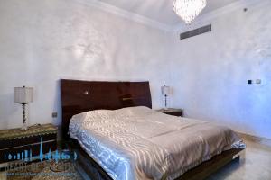 Master bedroom in Holiday apartment for short stay in Fairmont at Palm Jumeirah Dubai