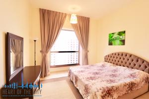 Bedroom in Holiday Apartment in Sadaf JBR in Dubai