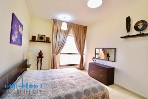Master bedroom in Holiday Apartment in Sadaf JBR in Dubai