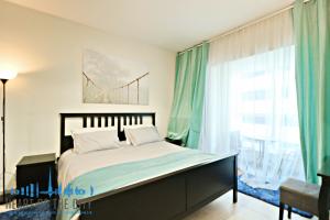 Bedroom in Vacation apartment in Elite Residence in Dubai Marina