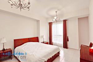 Master bedroom in Apartment for short stay in Shams JBR Dubai