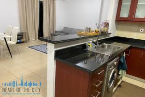 Kitchen in Holiday apartment at Rimal JBR Dubai