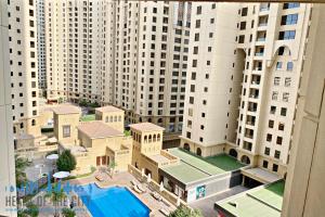 View from apartment for short stay at Rimal JBR Dubai