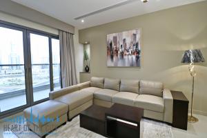 Sitting area in Apartment for short term daily rent in Elite Downtown Dubai