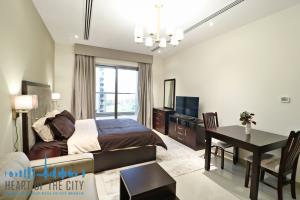 Studio for short-term rent in Elite Downtown Residence in Burj Khalifa Area in Dubai