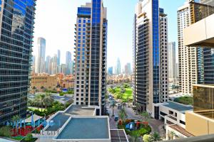 View from Elite Downtown Residence in Burj Khalifa Area in Dubai