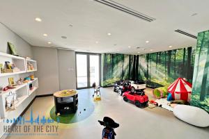 Children play area in Wilton Park Dubai