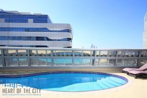 Pool in Metro Central in Barsha Heights Dubai