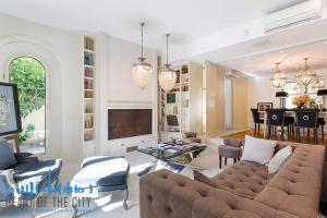 Living room in Villa